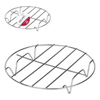 Kit 3 Peças Descanso De Panela Suporte Aramado Circular Inox em Oferta na Shopee