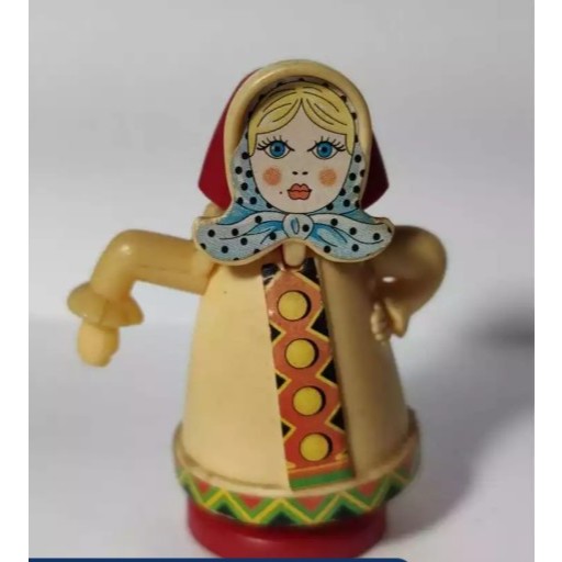 Kinder Ovo Coleção (Brinquedos Antigos): Camponesa