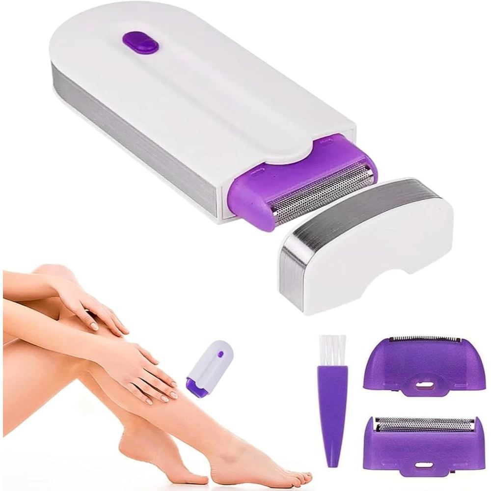Depilador Laser Corporal Recarregável Luz Ativa Indolor Portátil - Removedor Recarregável Corporal