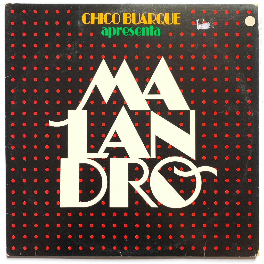 Disco de Vinil LP - Chico Buarque Apresenta - Malandro (com Encarte)