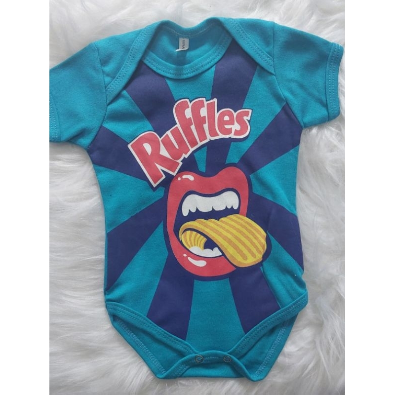Body temático/ Salgadinho Ruffles / Body Mesversário