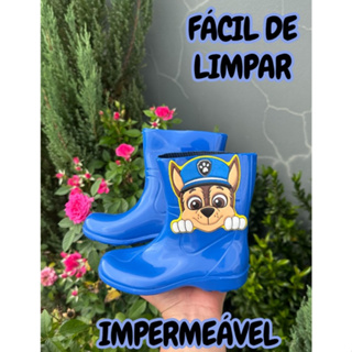 Botinha Bota Galocha Menino Masculino Infantil Impermeável 19 ao 34 - Envio Imediato em Oferta na Shopee