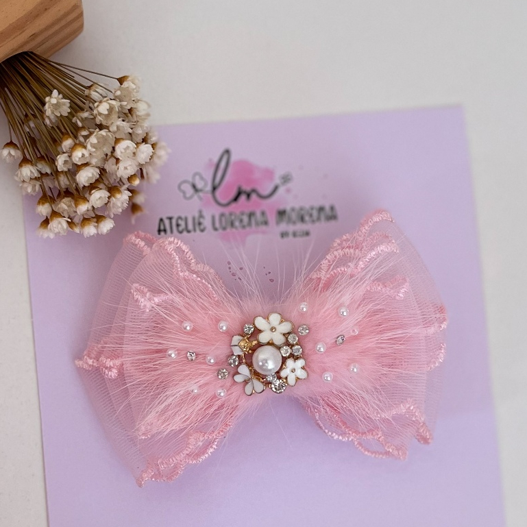 Laço de cabelo infantil Presilha de cabelo Laço infantil Presilha infantil