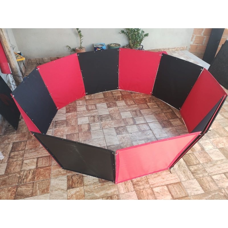 Tambor Rebolo de 10 placas de Nalho emburrado em Oferta na Shopee