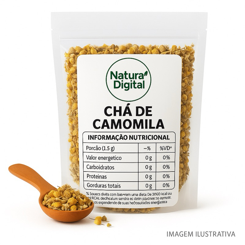 Camomila Flor Chá Premium 100% Natural - 1 kg / 500 gramas / 250 gramas / 100 gramas