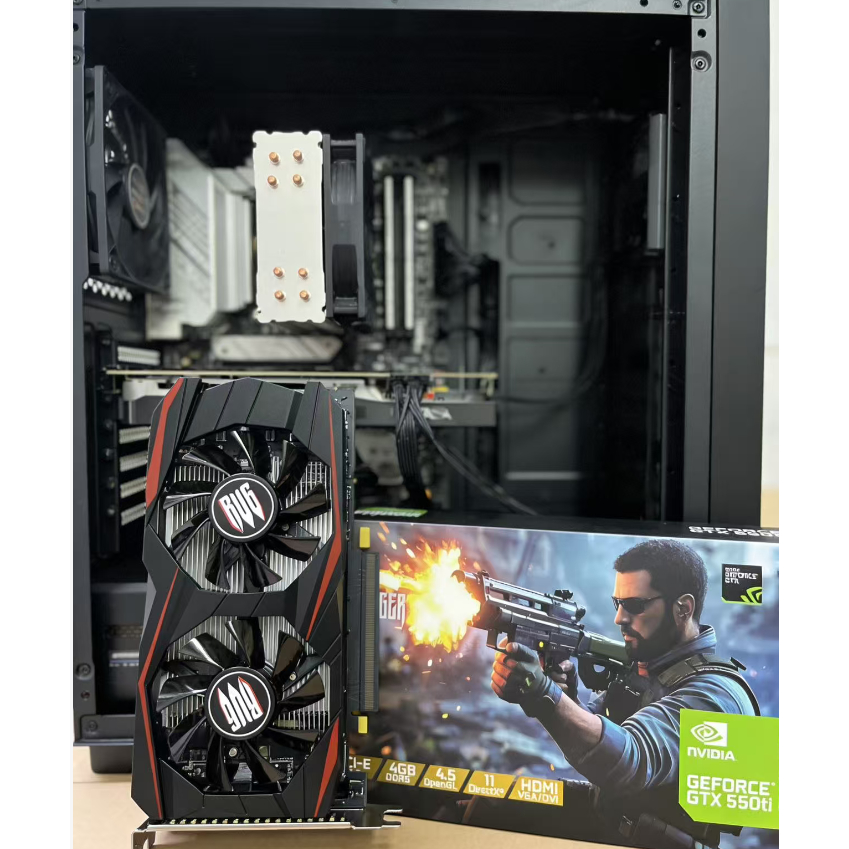 Placa De Vídeo Nvidia Geforce Gtx 550ti 2gb E 4gb Ddr5 128bits Directx@ 11 em Oferta na Shopee