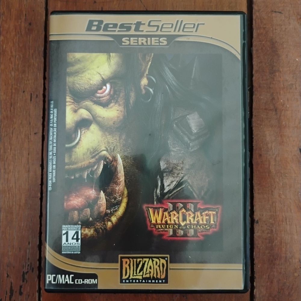 Cd-rom Game - Warcraft - Reign Of Chaos - Best Seller