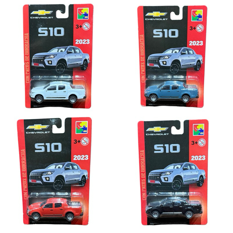 Miniatura 1:64 Chevrolet S10 2023