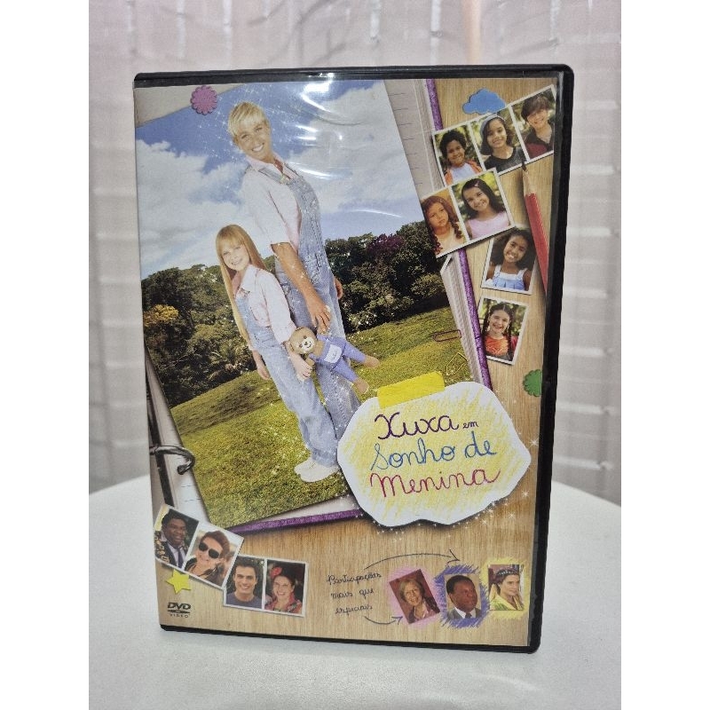 ​👑 Dvd Original Xuxa em Sonho de Menina - Filme Infantil Clássico