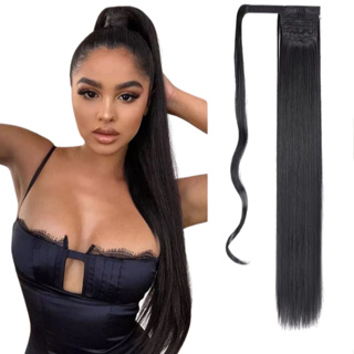 Aplique Rabo De Cavalo Velcro Liso Fibra Orgânico Premium em Oferta na Shopee