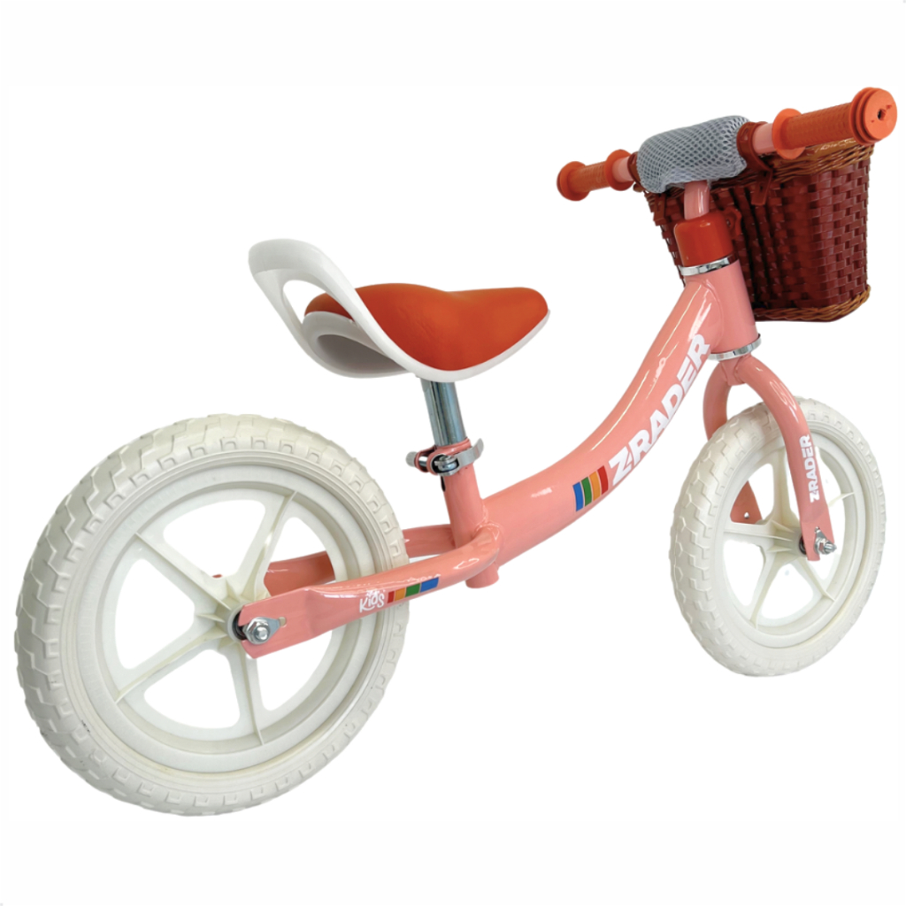 Bike de Equilíbrio Bicicleta Balance  Infantil Pequena Sem Pedal Aro 12 Andador Interativo Menina
