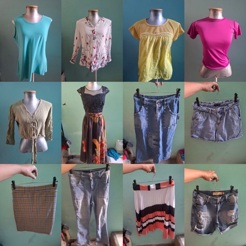 Blusinhas|Calça|Shorts|Saias| Desapego Feminino P M G