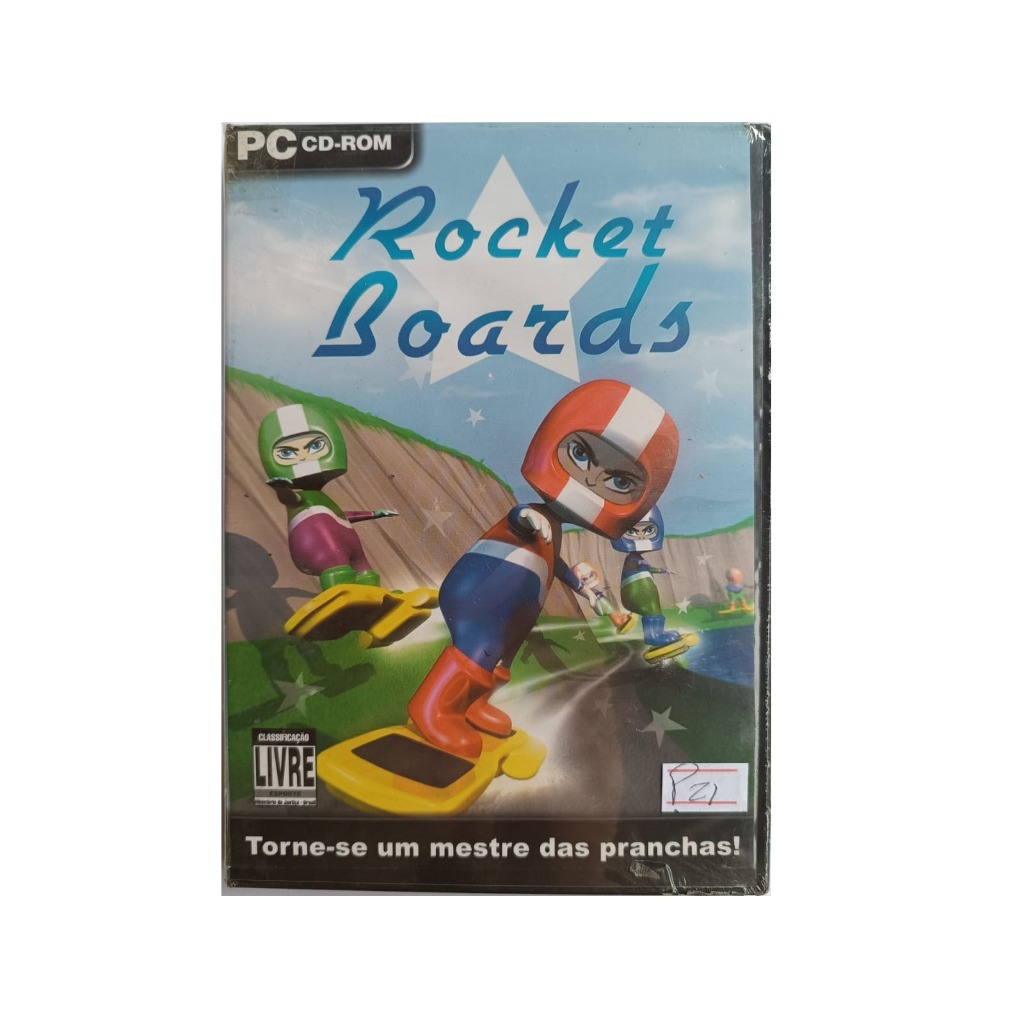 Cd De Jogo Rocket Boards Infantil Lacrado P21