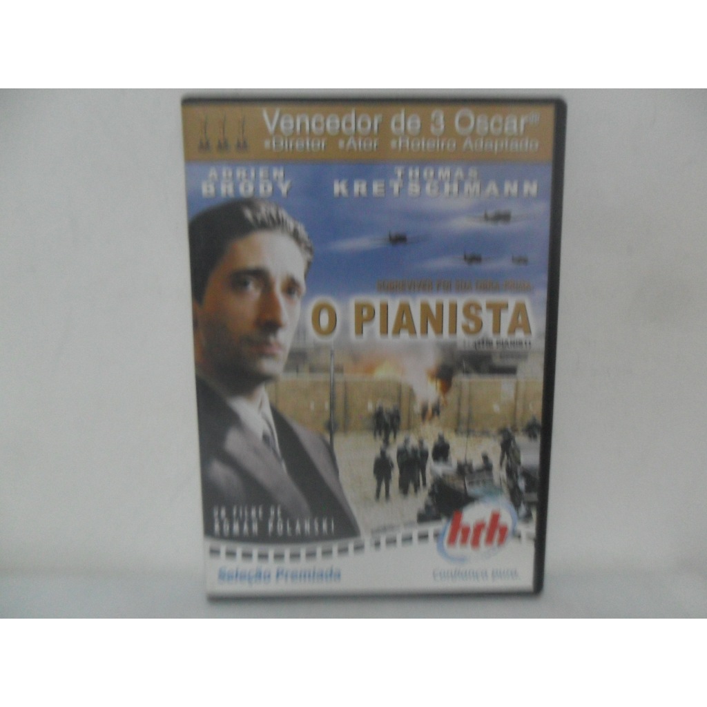 O PIANISTA = THOMAS KRETSCHMANN/ ADRIEN BRODY; DVD