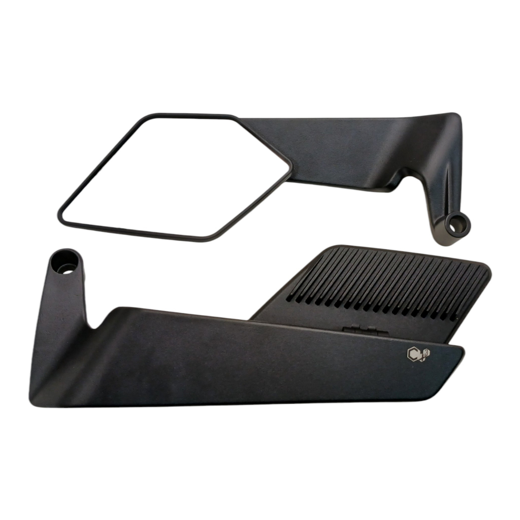 Espelho Retrovisor New Airfoil Asa De Vento Universal HONDA/YAMAHA TODAS