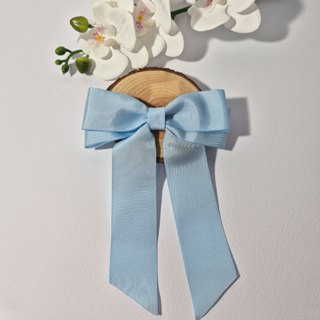 Laço em Fita de Gorgurão para Daminhas – Azul Serenity em Oferta na Shopee