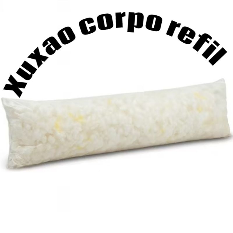 Tavesseiro de corpo Xuxão 1,45 X 0,40 Flocos Espumas Ecologicas em Oferta na Shopee