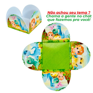 50 Forminhas Personalizadas Dino Baby p/ Doces e Festas Aniversários em Oferta na Shopee