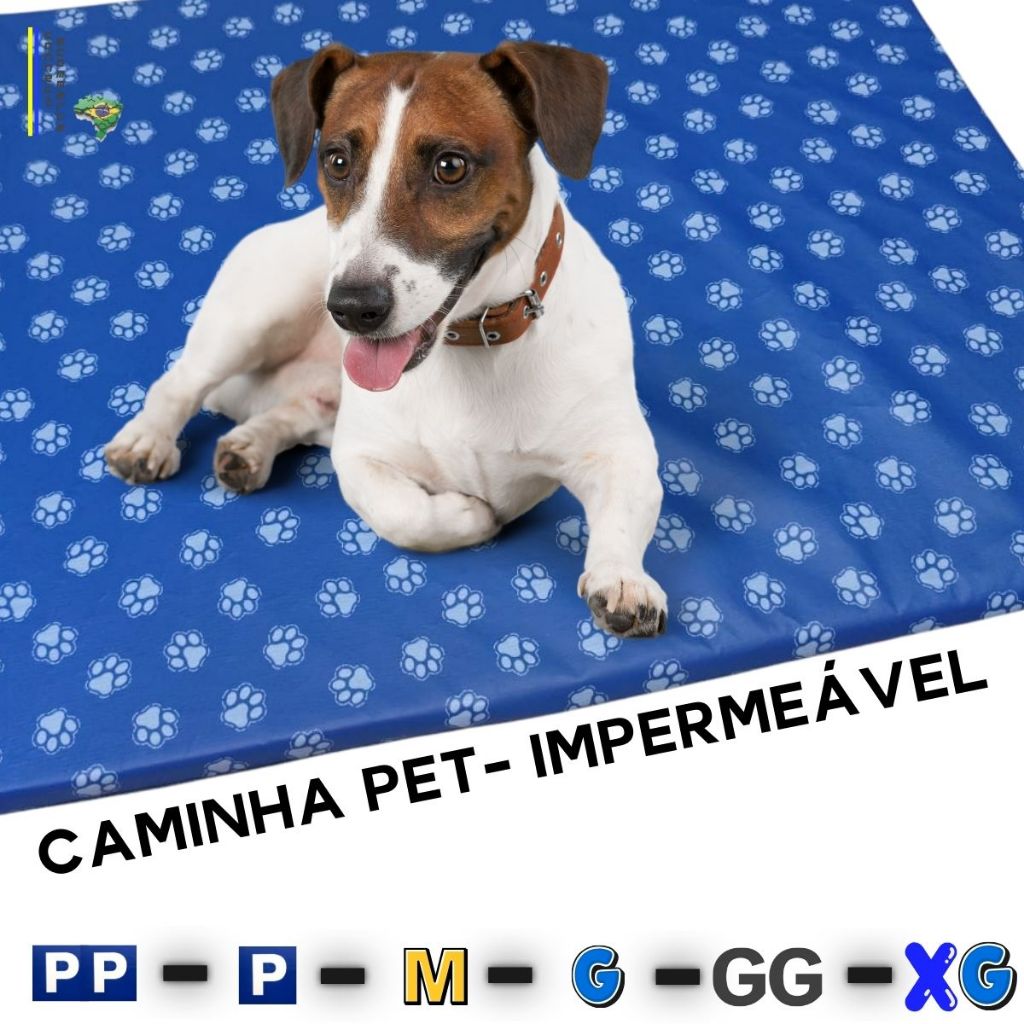 Colchonete Pet Impermeável com Espuma | Caminha para Cachorro e Gato | Isolante Térmico | P M G em Oferta na Shopee