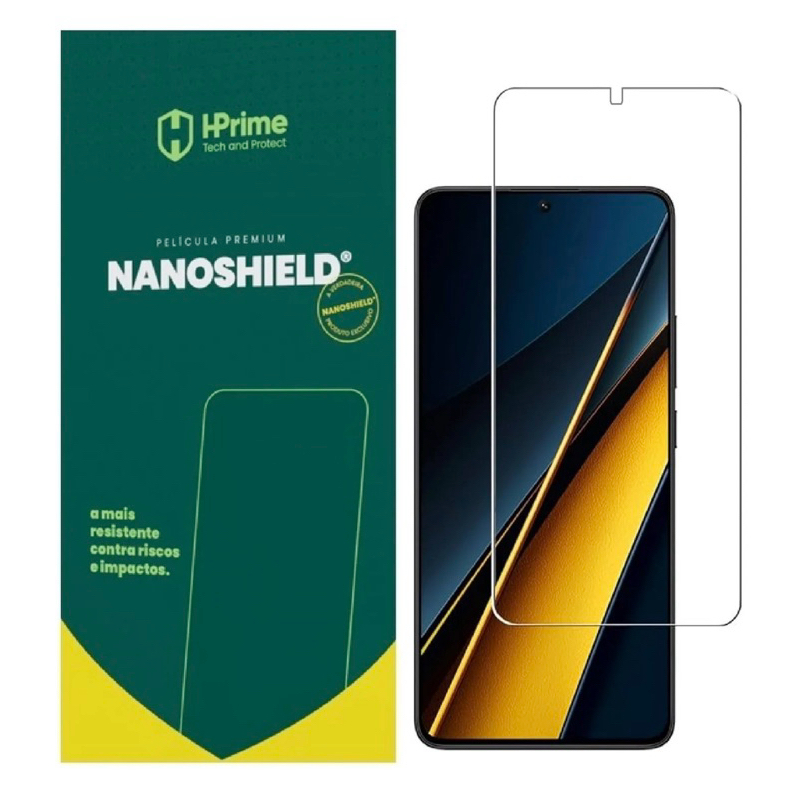 Pelicula Hprime Nanoshield Para Xiaomi Poco X6 Pro/Poco X6 / A melhor proteção