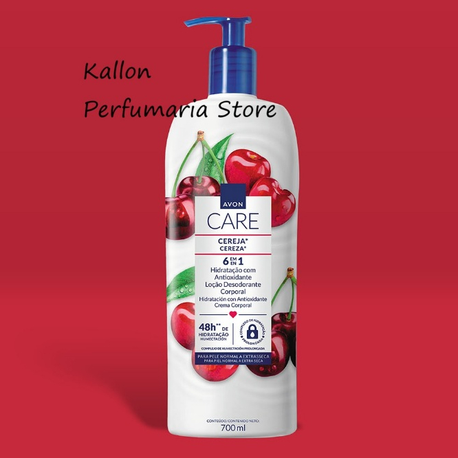 Hidratante Corporal Cereja 700 ml, Hidratação Prolongada, AVON CARE, LOÇÃO DESODORANTE, em Oferta na Shopee