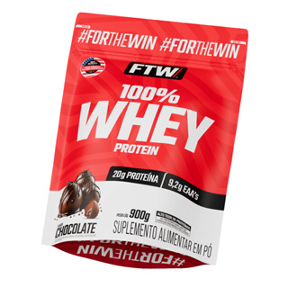 100% Whey protein Refil 900g FTW - 20g Proteína Por Dose em Oferta na Shopee