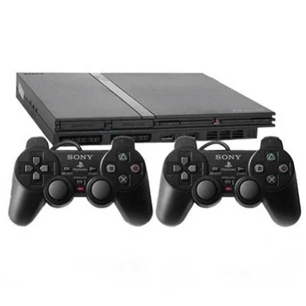Playstation 2 PS2 Slim 60 jogos opl 2 controles