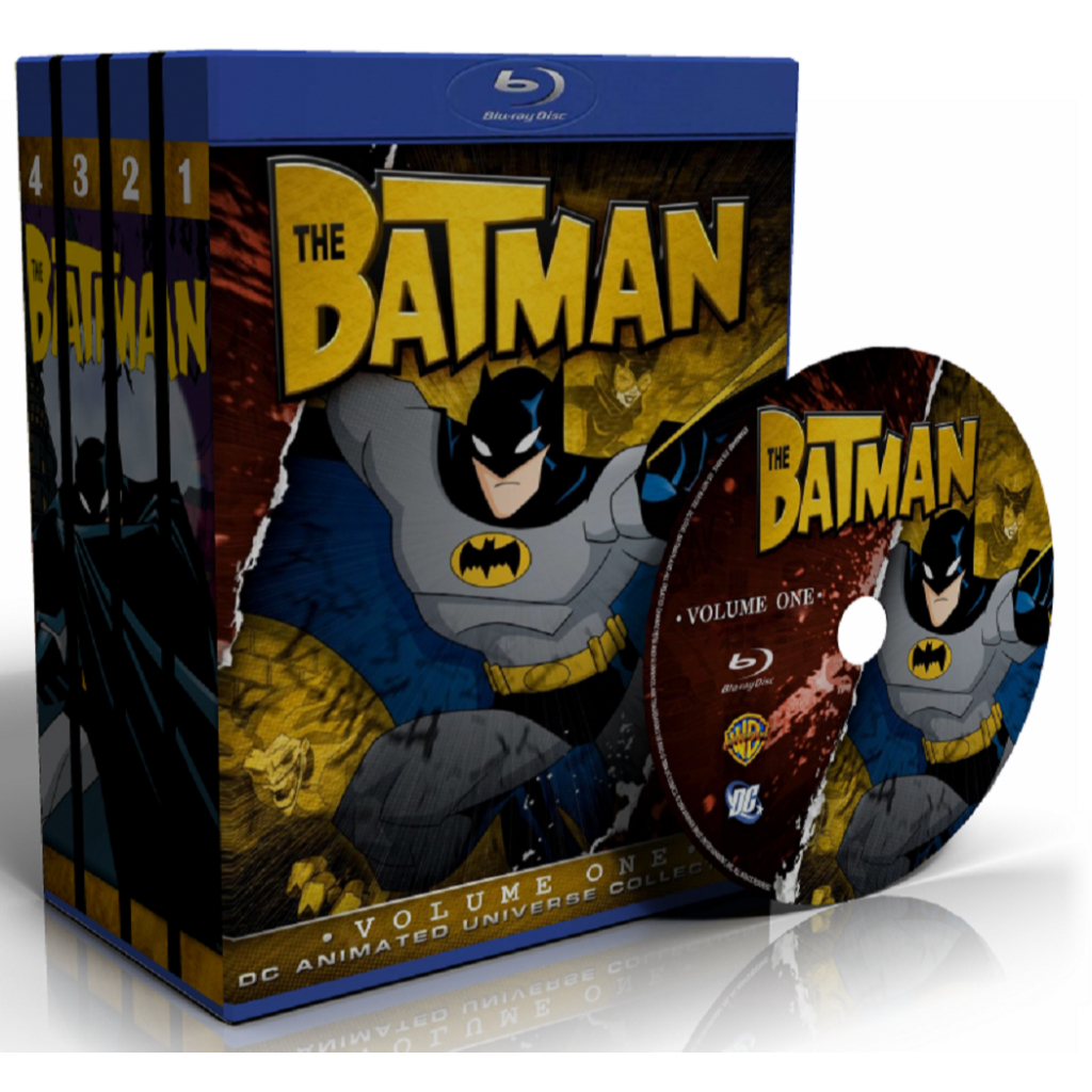 Blu-ray desenho O Batman - The Batman 2004 - Edição completa + Filme em bluray.