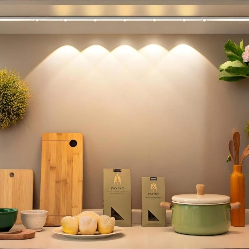 Luzes LED para Armário Magnéticas - Sensor de Movimento, USB e 3 Tons de Luz Ajustáveis F9