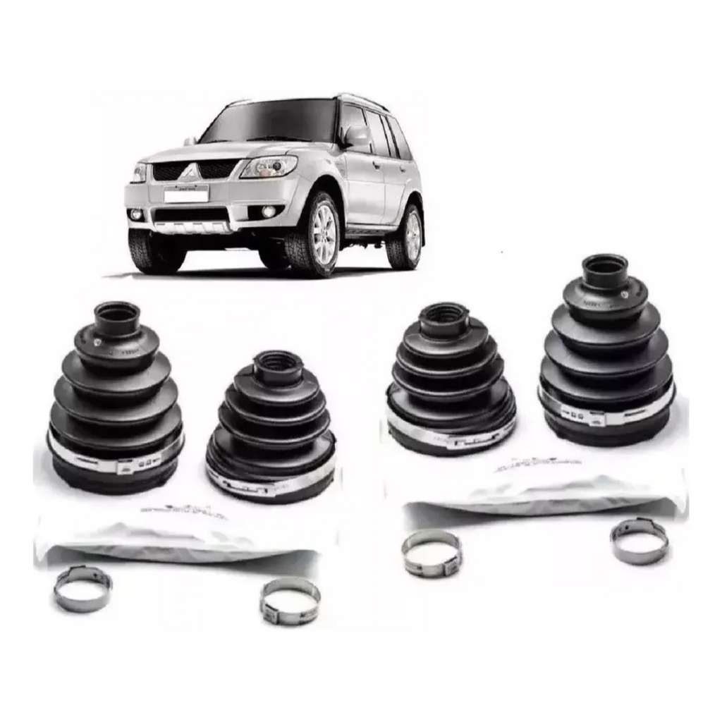 Kit Coifa Homocinética Roda E Cambio Mitsubishi Pajero Tr4