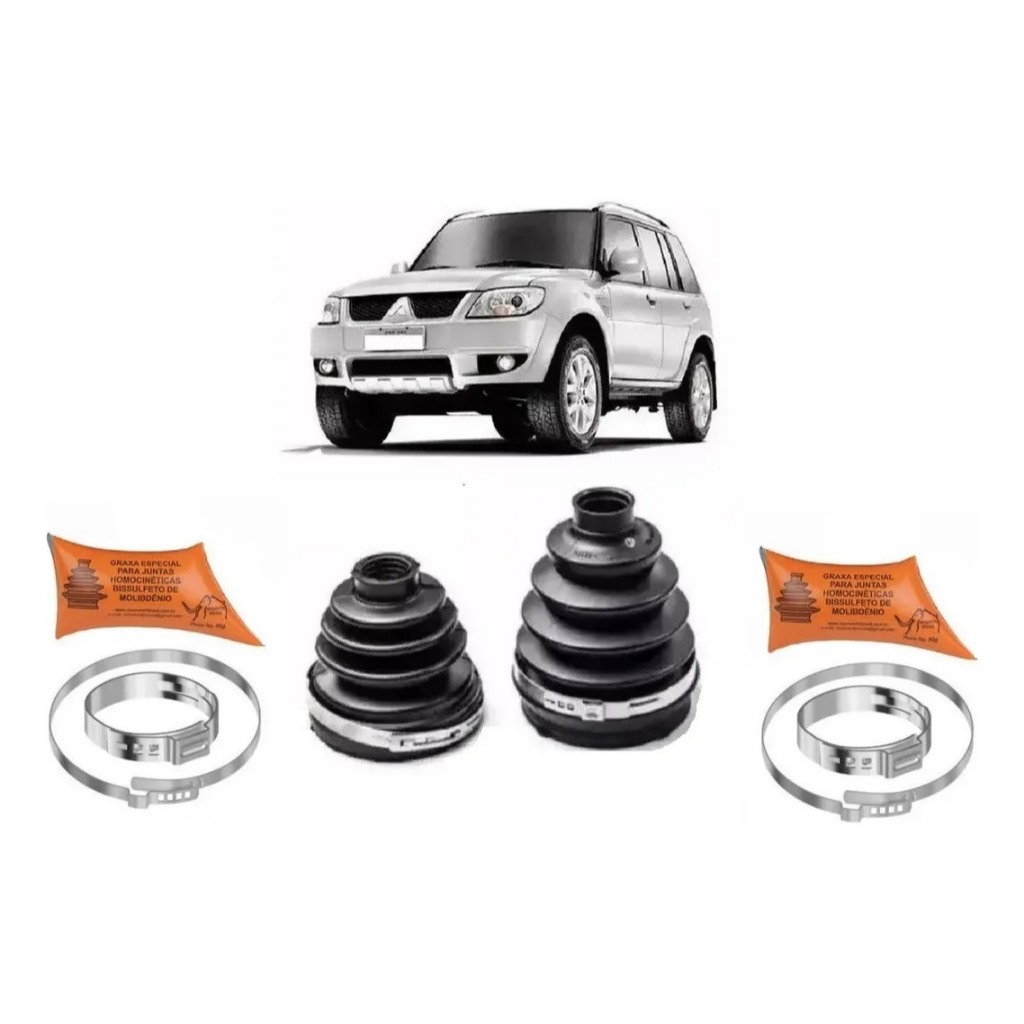 Kit Coifa Homocinética Roda E Cambio Pajero Tr4 (2 Peças)