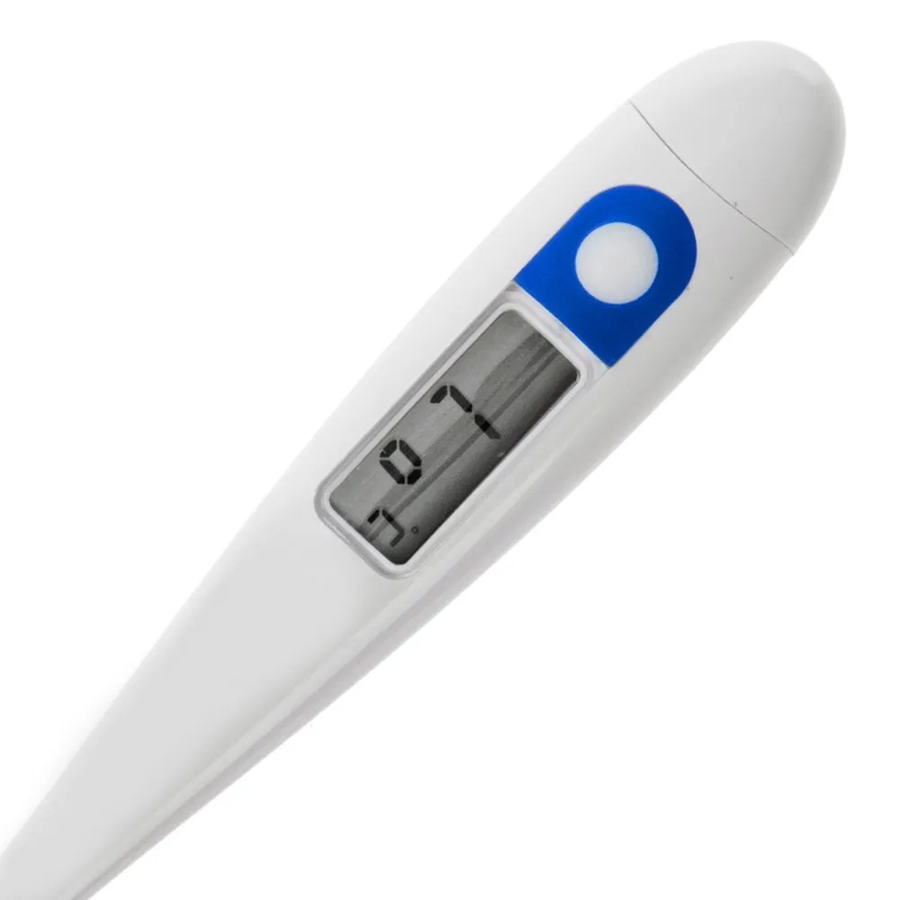 Kit Termômetro Digital 2 UN Medição Temperatura Solidor Memória e Aviso Sonoro Clinica Pronto Socorro