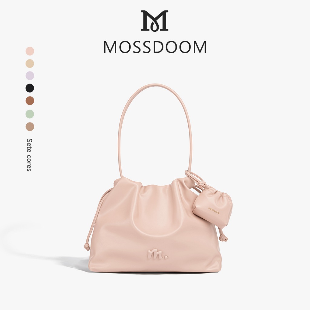 Conjunto de Bolsa Danica MOSSDOOM - Bolsa de ombro feminina de grande capacidade, simples e estilosa. em Oferta na Shopee