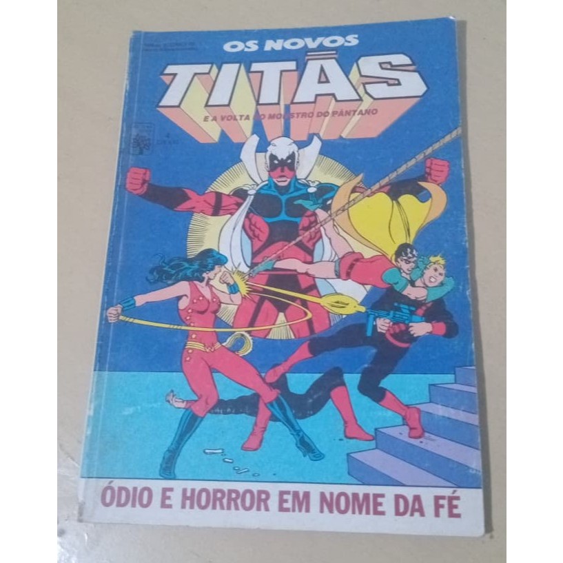 Gibi Novos Titâs nº 4 - Agosto de 1986 - editora abril