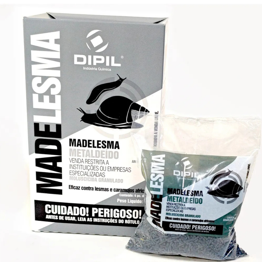 Lesmicida Madelesma 250g em Oferta na Shopee