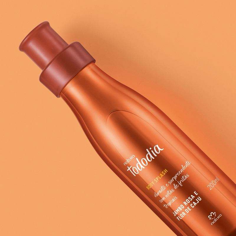 Body Splash Desodorante Colônia Tododia Jambo Rosa e Flor de Caju 200 ml