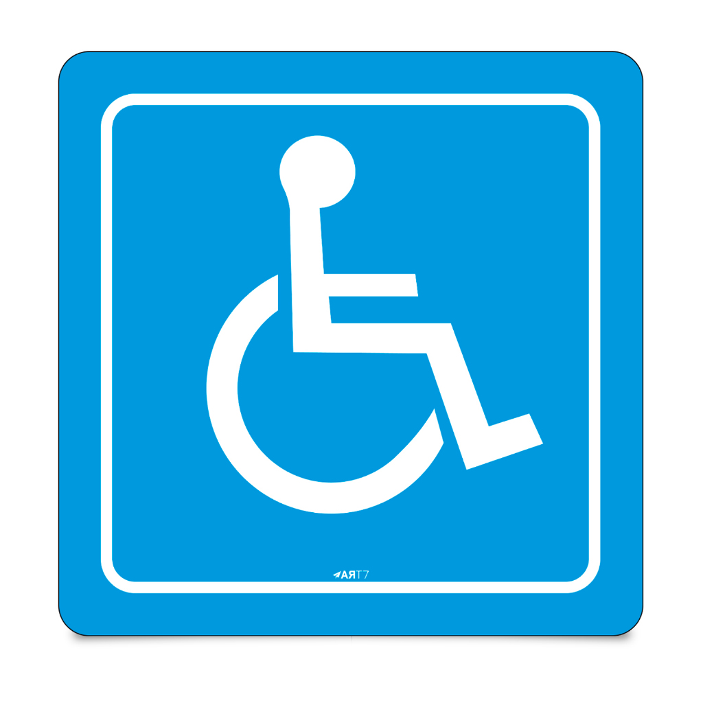 Placa Identificação Acessibilidade Acessivel Pne Cadeirante