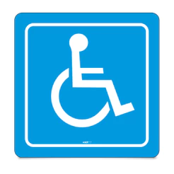 Placa Identificação Acessibilidade Acessivel Pne Cadeirante