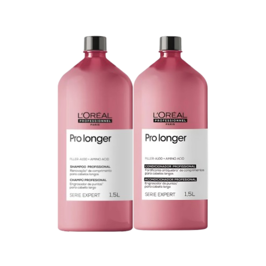 Kit L'Oréal Professionnel Pro Longer - Shampoo 1,5L e Condicionador 1,5L em Oferta na Shopee