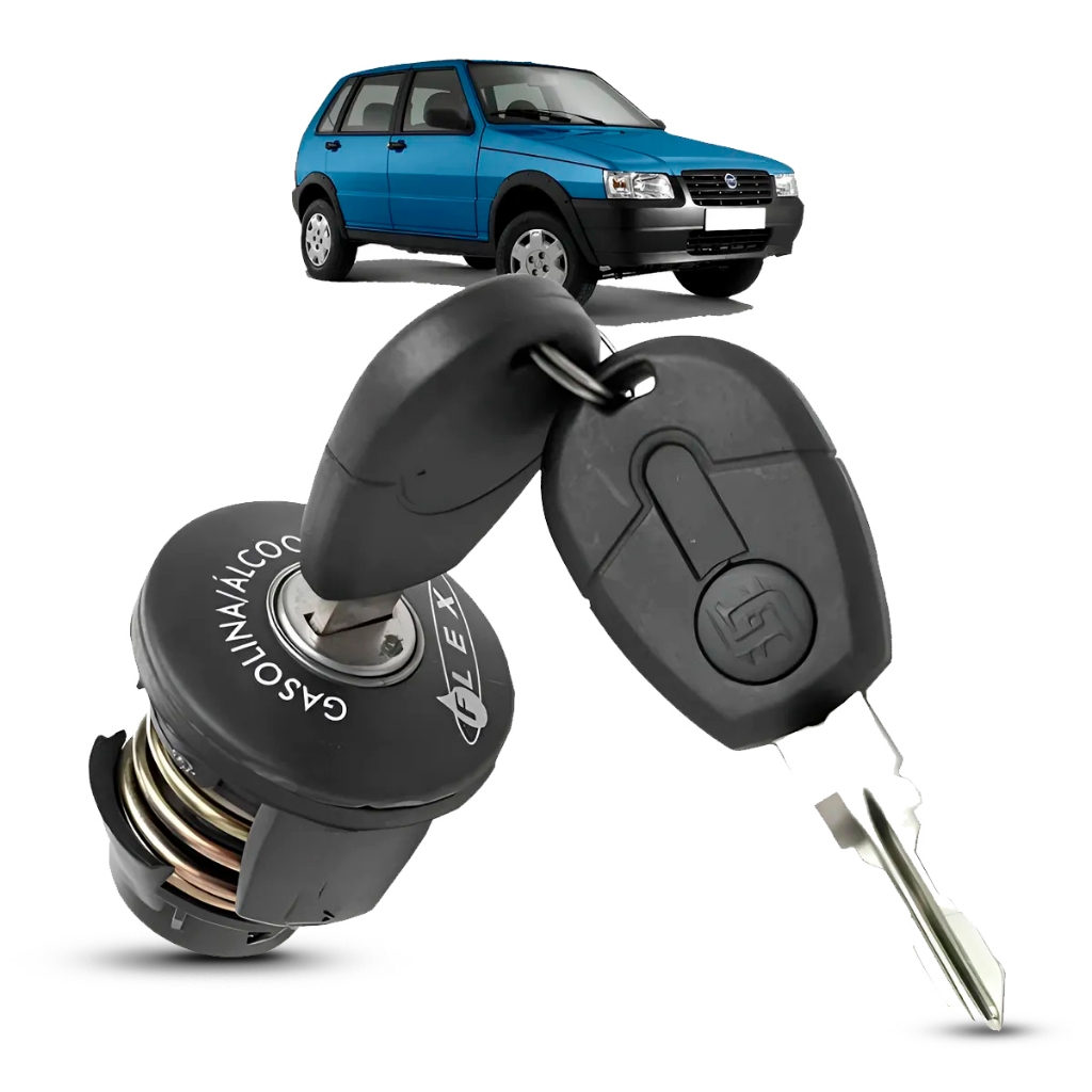 Tampa Tanque Combustivel Cilindro Uno 2005 a 2013 Com Chave