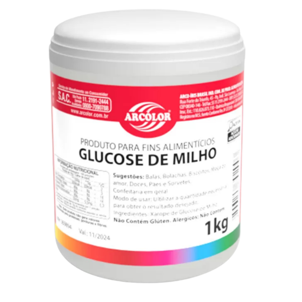 Glucose de Milho Xarope 1kg ARCOLOR em Oferta na Shopee
