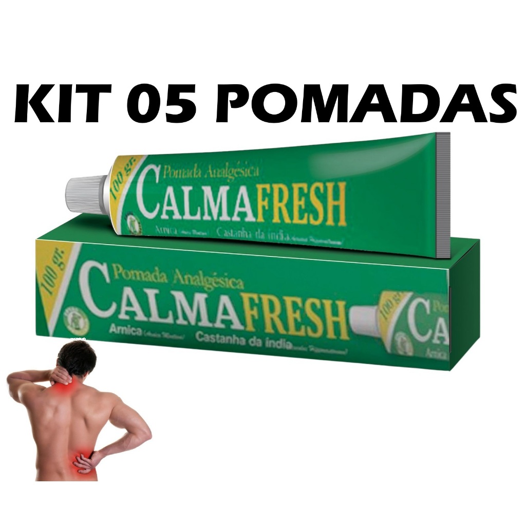 5 Pomadas CALMAFRESH (Calmanex)