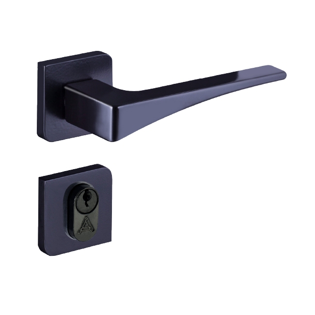 fechadura entrada roseta maxx 40mm preto fosco alianca em Oferta na Shopee