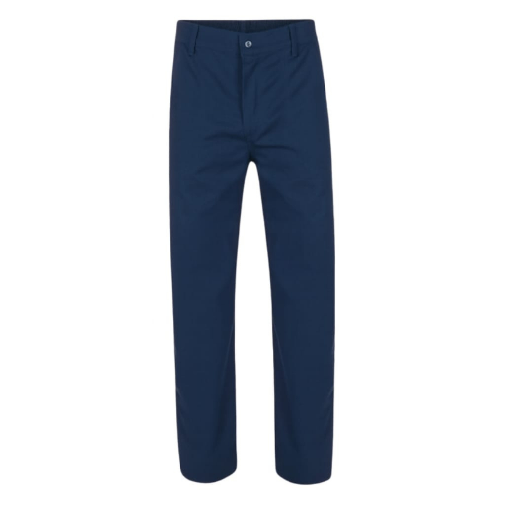 Calça Nr10 Risco 2 Atpv 11,3 Cal/Cm2 Azul Sem Faixa Refletiva Proteção Epi De Segurança Ca 39721