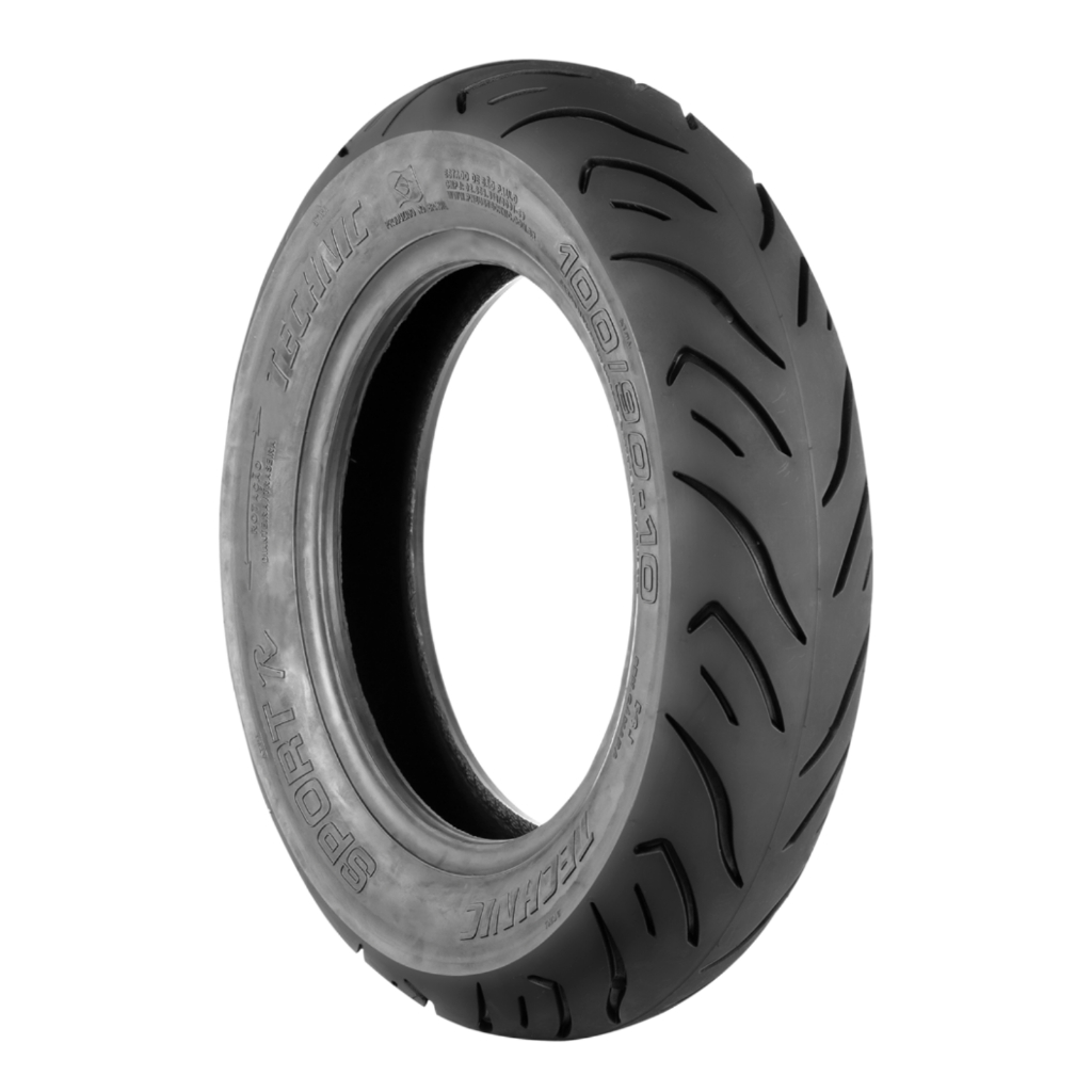 Pneu Traseiro Burgman / Lead / Elite/ Lindy 100/90-10 - Largo Balao Sport R Technic