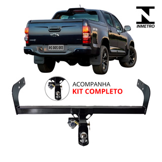 Engate Reboque Removível Chevrolet S10 De 2012 a 2026 Capacidade 1.500kg Reforcel Homologado Inmetro em Oferta na Shopee