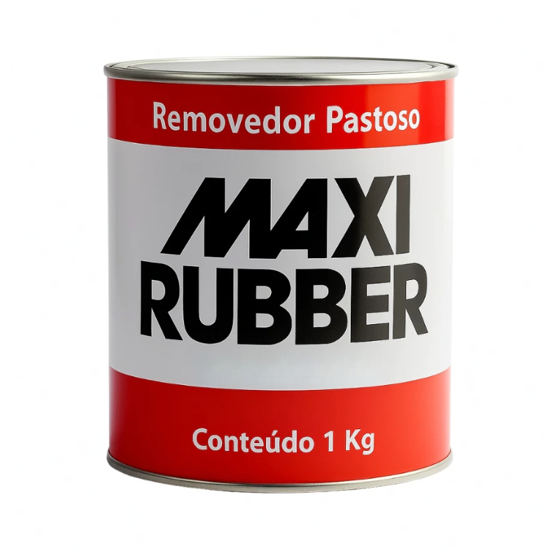 Removedor de Tinta Pastoso 1kg Maxi Rubber Alta Eficiência em Oferta na Shopee