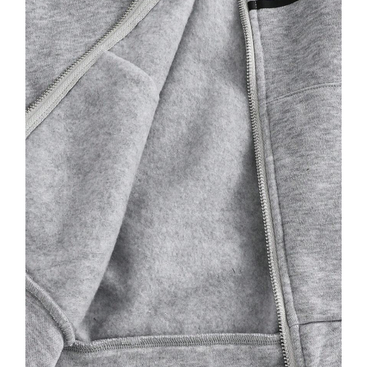 Blusa Moletom de Ziper Streetwear Star Urban Y2k Casual Unissex Despojada Flanelada