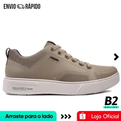 Sapatênis Pegada Casual Flow Masculino Original Com Nota Fiscal e Garantia