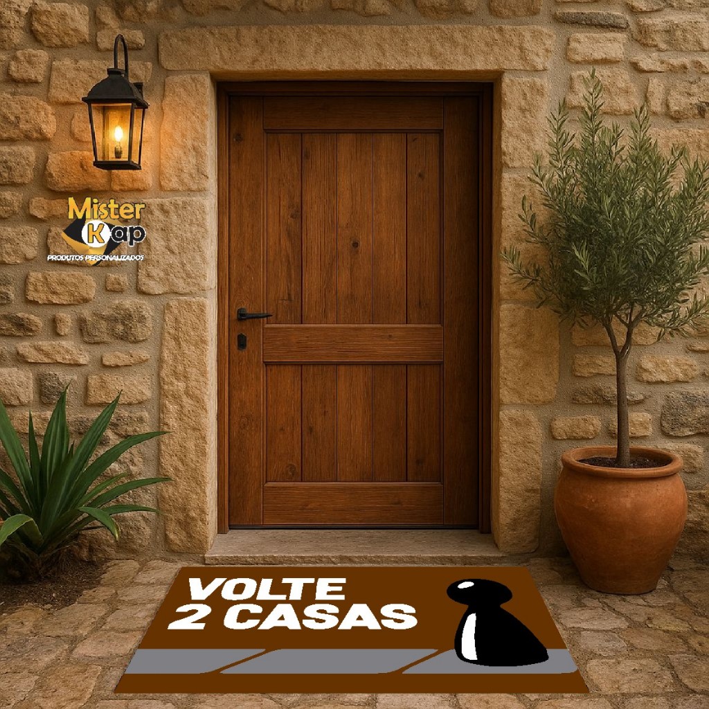 Tapete decorativo "Volte 2 Casas" para casa, produto estético, fácil de limpar, antiderrapante, 12 mm